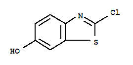 6-Benzothiazolol,2-chloro-结构式
