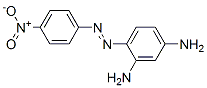 Structure of 4-[(4-nitrophenyl)azo]benzene-1,3-diamine