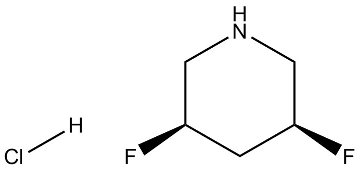 Structure of cis-3,5-difluoropiperidine