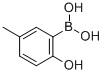 Structure of 2-HYDROXY-5-METHYLPHENYLBORONIC ACID