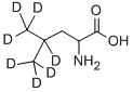 Structure of DL-LEUCINE-D7