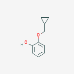 Phenol, 2-(cyclopropylmethoxy)-结构式