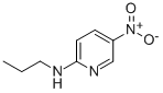 Structure of 5-NITRO-2-(N-PROPYLAMINO)PYRIDINE
