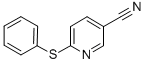6-(PHENYLTHIO)NICOTINONITRILE结构式