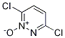 3,6-dichloropyridazine 1-oxide结构式