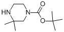 Structure of 1-Boc-3,3-dimethylpiperazine
