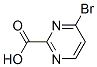 Structure of 2-Pyrimidinecarboxylicacid, 4-bromo-