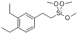 Structure of M,P-ETHYLPHENETHYLTRIMETHOXYSILANE