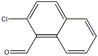 Structure of 2-Chloronaphthalene-1-carboxaldehyde