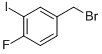 Structure of 4-(BROMOMETHYL)-1-FLUORO-2-IODOBENZENE