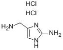 Structure of 4-AMINOMETHYL-1H-IMIDAZOL-2-YLAMINE 2HCL