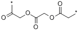 Structure of POLY(2-HYDROXYACETIC ACID)