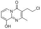 Structure of 3-(2-Chloroethyl)-2-methyl-9-hydroxy-4H-pyrido[1,2-a]pyrimidin-4-one (Paliperidone)