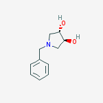 Structure of 1-(PHENYLMETHYL)-3,4-PYRROLIDINEDIOL