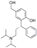 (S)-2-(3-(diisopropylaMino)-1-phenylpropyl)-4-(hydroxyMethyl)phenol结构式