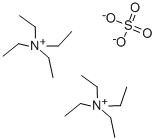 Structure of TETRAETHYLAMMONIUM SULFATE