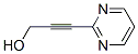 Structure of 2-Propyn-1-ol,3-(2-pyrimidinyl)-