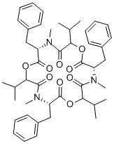 Structure of BEAUVERICIN