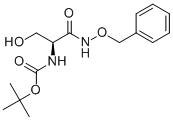 Structure of N-BOC-L-SER-NHOBN
