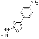 Structure of 2-HYDRAZINO-4-(4-AMINOPHENYL)THIAZOLE