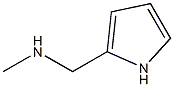 N-Methyl(1H-pyrrol-2-yl)methanamine结构式