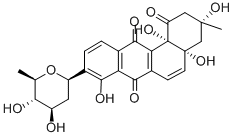 Structure of aquayamycin