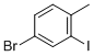 Structure of 4-BROMO-2-IODOTOLUENE