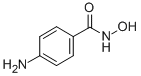 Structure of 4-amino-N-hydroxy-benzamide