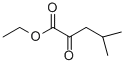 Structure of ethyl 4-methyl-2-oxovalerate