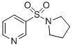Structure of 3-(Pyrrolidin-1-ylsulphonyl)pyridine