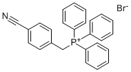 Structure of (4-CYANOBENZYL)(TRIPHENYL)PHOSPHONIUM BROMIDE