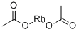 Structure of rhodium(3+) acetate