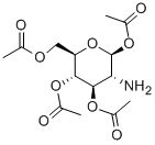 1,3,4,6-四-O-乙酰基-Β-D-氨基葡萄糖结构式