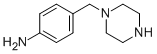 Structure of 4-(piperazin-1-ylmethyl)aniline