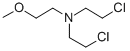 Structure of BIS-(2-CHLORO-ETHYL)-(2-METHOXY-ETHYL)-AMINE