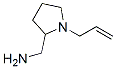 Structure of 1-(allyl)pyrrolidine-2-methylamine