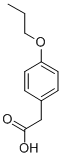 (4-PROPOXY-PHENYL)-ACETIC ACID结构式