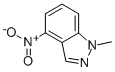 Structure of 1-Methyl-4-nitro-1H-indazole