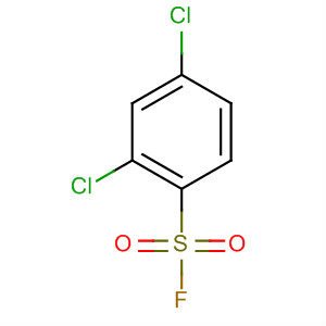 Benzenesulfonyl fluoride, 2,4-dichloro-结构式
