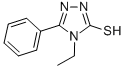 Structure of 4-ETHYL-5-PHENYL-4 H-[1,2,4]TRIAZOLE-3-THIOL