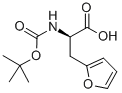 Structure of BOC-D-2-FURYLALANINE DCHA SALT