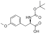 Structure of Boc-3-Methoxy-D-Phenylalanine