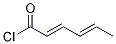 Structure of (2E,4E)-2,4-Hexadienenitrile
