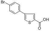 Structure of 4-(4-BROMOPHENYL)THIOPHENE-2-CARBOXYLIC