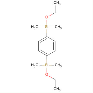 Structure of Silane, 1,4-phenylenebis[ethoxydimethyl-