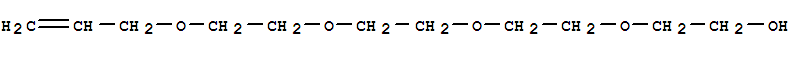 Structure of Ethanol,2-[2-[2-[2-(2-propenyloxy)ethoxy]ethoxy]ethoxy]-