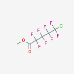 Methyl 5-chloro-2,2,3,3,4,4,5,5-octafluoropentanoate结构式