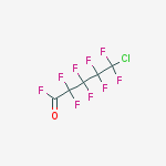 5-Chlorooctafluoropentanoyl fluoride结构式