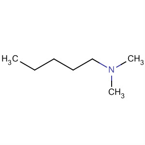 Structure of 1-Pentanamine, N,N-dimethyl-