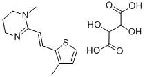 Structure of MORANTEL TARTRATE SALT